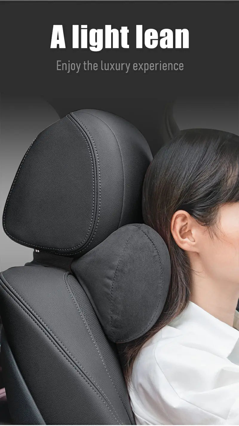 Car Seat Headrest Memory Cotton Cervical Spine Protection Pillow For Tesla Model 3 Highland 2023 Model S Model X Model Y
