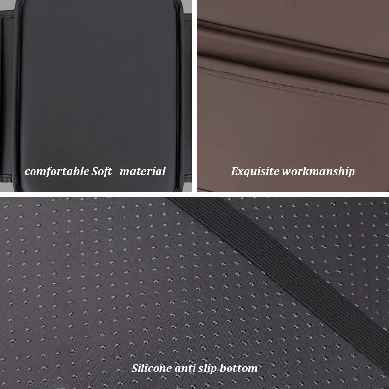 For Jetour T3 X70 X70SMX90 PLUS Dashing X-1 X95 L6 i-DM Leather Car Armrest Box Mat Accessories Center Console Protector Cushion