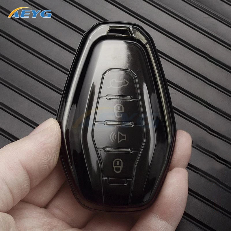 TPU Car Remote Key Case Cover For Chery Jetour X70 X90 X95 Plus 2020 2021 2022 Remote Holder Keychain Accessories