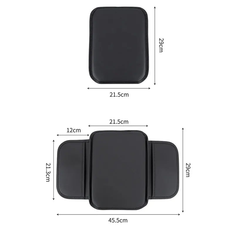 For Jetour T3 X70 X70SMX90 PLUS Dashing X-1 X95 L6 i-DM Leather Car Armrest Box Mat Accessories Center Console Protector Cushion