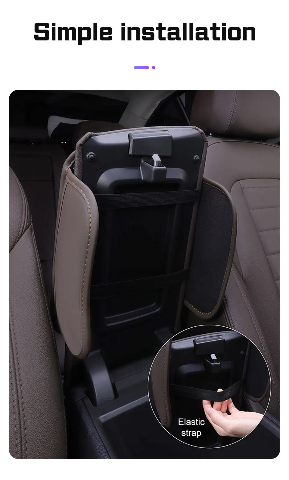 For Jetour T3 X70 X70SMX90 PLUS Dashing X-1 X95 L6 i-DM Leather Car Armrest Box Mat Accessories Center Console Protector Cushion