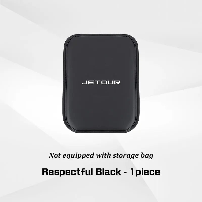For Jetour T3 X70 X70SMX90 PLUS Dashing X-1 X95 L6 i-DM Leather Car Armrest Box Mat Accessories Center Console Protector Cushion