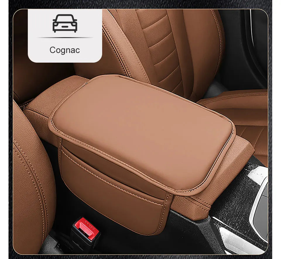 For Jetour T3 X70 X70SMX90 PLUS Dashing X-1 X95 L6 i-DM Leather Car Armrest Box Mat Accessories Center Console Protector Cushion
