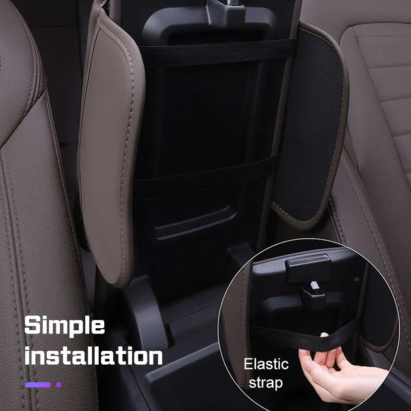 For Jetour T3 X70 X70SMX90 PLUS Dashing X-1 X95 L6 i-DM Leather Car Armrest Box Mat Accessories Center Console Protector Cushion