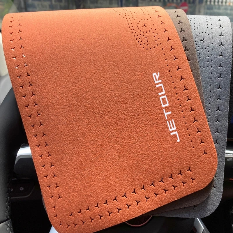 Suede Car Central Armrest Mat Console Arm Rest Seat Mat For Chery Jetour X7 X7SM X9 X95 DASHING i-DM T2 T3 Car Accessories