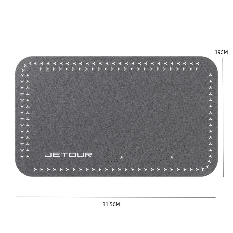 Suede Car Central Armrest Mat Console Arm Rest Seat Mat For Chery Jetour X7 X7SM X9 X95 DASHING i-DM T2 T3 Car Accessories