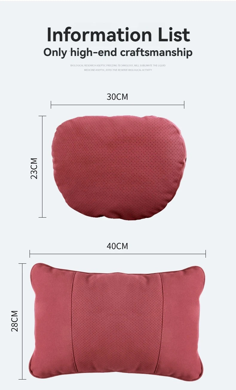 For Tesla Model 3 Y X S Neck Pillow Headrest Pillow Automobile Seat Neck Rest Auto Seat Head Support Pillow Car Accessories