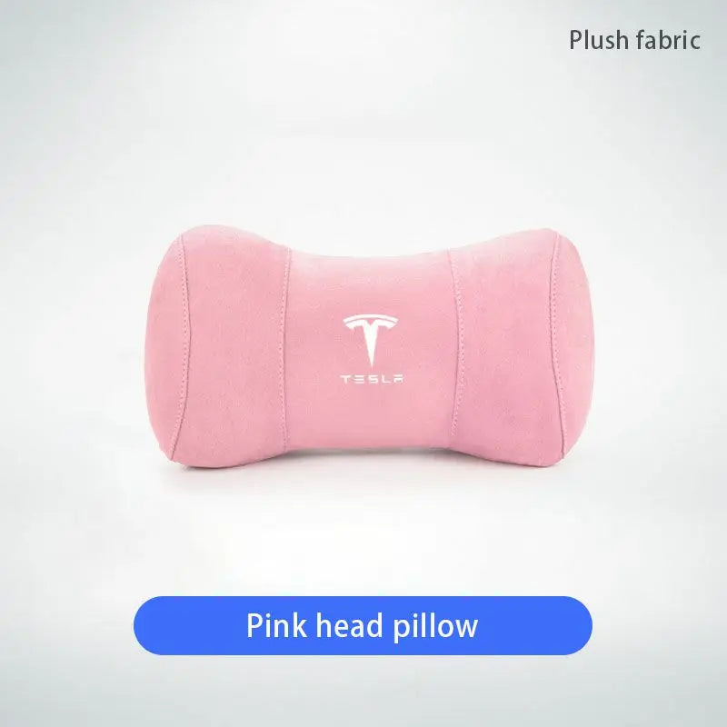Car Seat Headrest Memory Cotton Cervical Spine Protection Pillow For Tesla Model 3 Highland 2023 Model S Model X Model Y