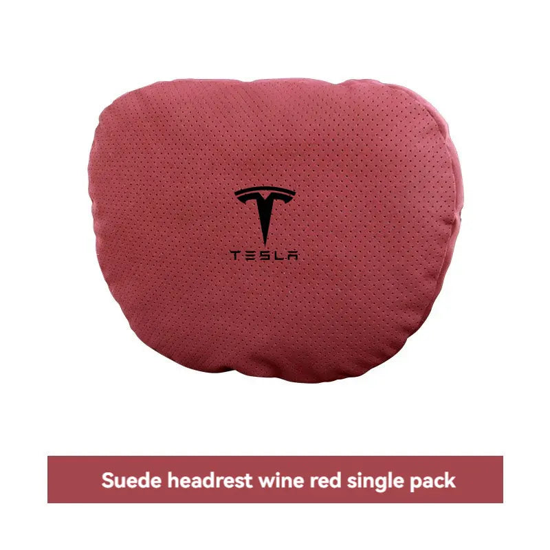 For Tesla Model 3 Y X S Neck Pillow Headrest Pillow Automobile Seat Neck Rest Auto Seat Head Support Pillow Car Accessories