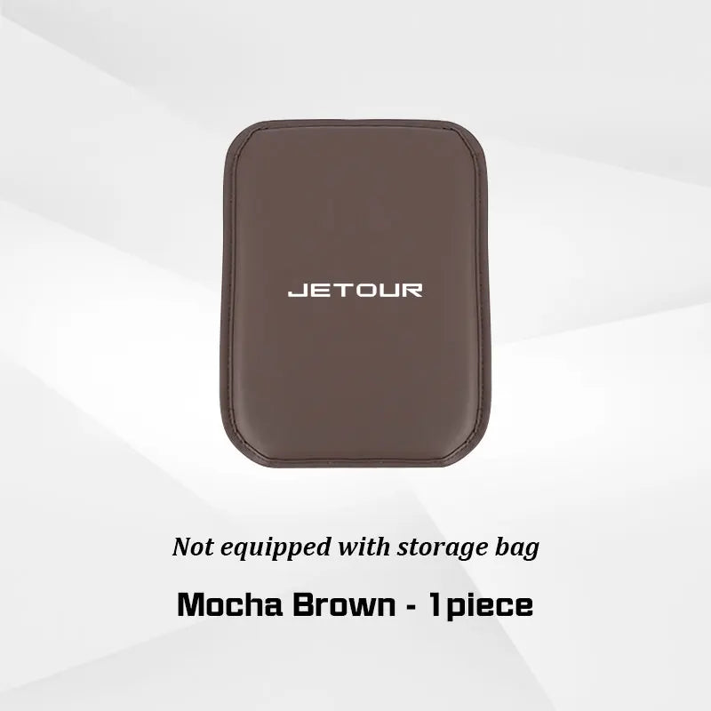 For Jetour T3 X70 X70SMX90 PLUS Dashing X-1 X95 L6 i-DM Leather Car Armrest Box Mat Accessories Center Console Protector Cushion