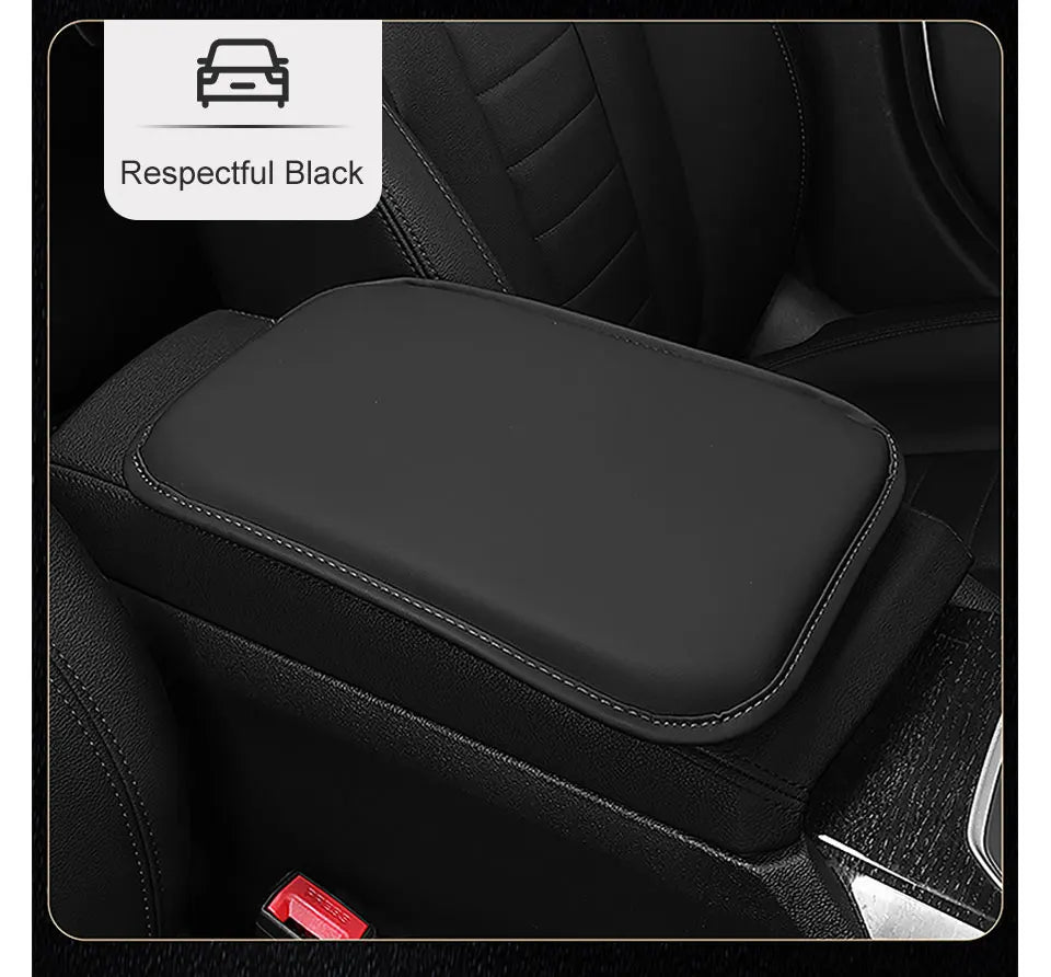 For Jetour T3 X70 X70SMX90 PLUS Dashing X-1 X95 L6 i-DM Leather Car Armrest Box Mat Accessories Center Console Protector Cushion