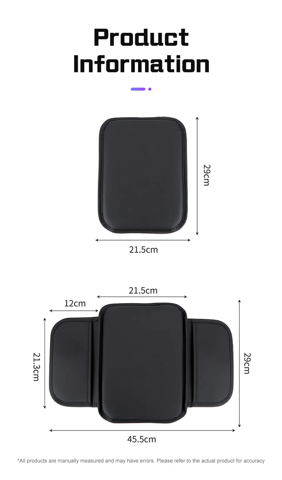 For Jetour T3 X70 X70SMX90 PLUS Dashing X-1 X95 L6 i-DM Leather Car Armrest Box Mat Accessories Center Console Protector Cushion