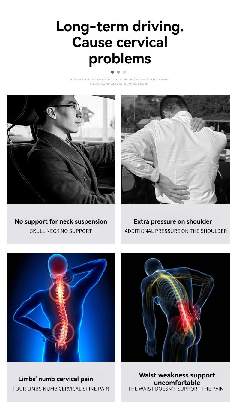For Tesla Model 3 Y X S Neck Pillow Headrest Pillow Automobile Seat Neck Rest Auto Seat Head Support Pillow Car Accessories
